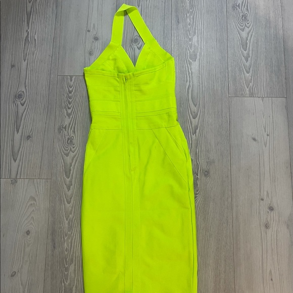 Line Green Fashion Nova Dress - Picture 5 of 11